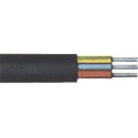 Cable coutchouc .H05RR-F3x1,5mm2,noir, 50m