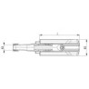 Vérin de serrage coulissant7600-30 M16x18 AMF