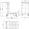 Servante d'atelier vide 6425WW AMF