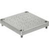 Plaque d'adaptation alu 78x78x10 AMF