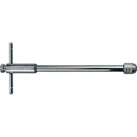 Porte-outils, Capacité 4 pans : 2,0-5,0 mm, pour queues filetées selon DIN M3-8, pour queues filetées selon ISO M1-6, Long. totale : 250 mm