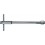 Porte-outils, Capacité 4 pans : 4,6-8,0 mm, pour queues filetées selon DIN M5-12, pour queues filetées selon ISO M6-12, Long. totale : 300 mm