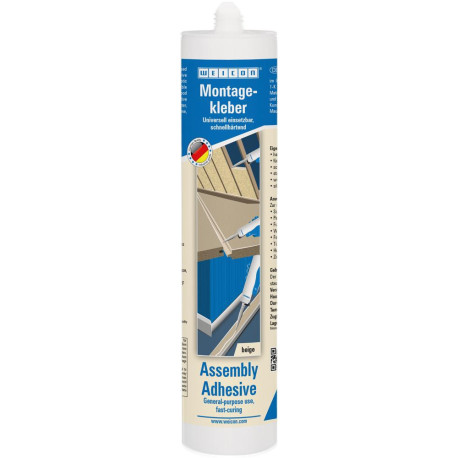 Colle de montage 310 ml Weicon (Par 12)