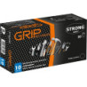 Gant jetable Grip.nitrile.non poudré. noir.taille.8. boîte-50 pièces