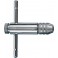 Porte-outils, Capacité 4 pans : 2,0-5,0 mm, pour queues filetées selon DIN M3-8, pour queues filetées selon ISO M1-6, Long. totale : 85 mm