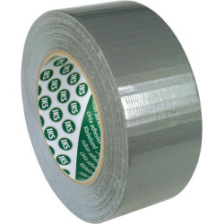 Ruban adhésif tissé G76 DT 50m x 36mm. argent EDE (Par 8)
