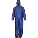 Combinaison de protection. PP. 50g/qm. bleu. Taille 2XL