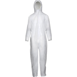 Combinaison de protection. PP. 50g/m2. blanc. Taille M.