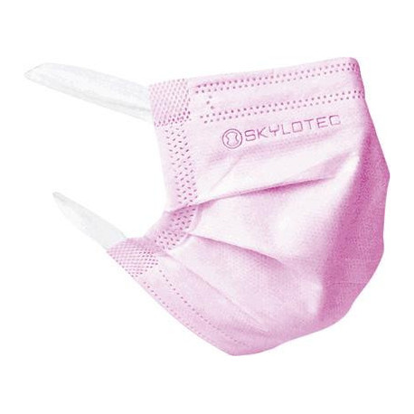 Masque respiratoire Breasey MED IIR CLASSIC. rose. Boîte de 50 pièces.