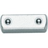 Gedore 3094 Coupleur 3/8", Argent
