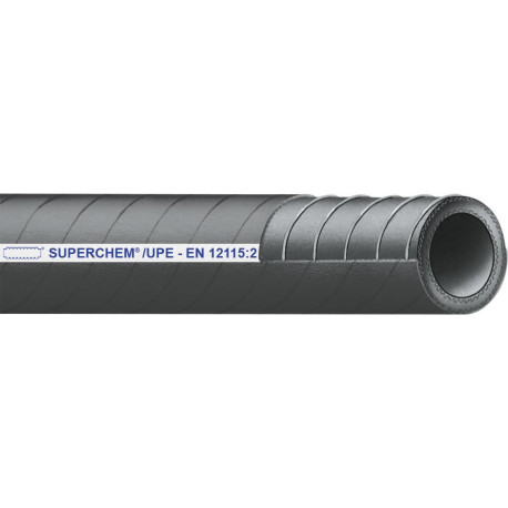 Tuyau d'aspiration/de refoulement chimie Superchem UPE/EN ID 63 mm (Par 40)