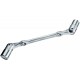 Double clé a douille articulée 10x11mm Gedore