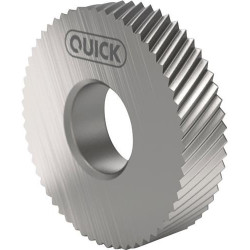 Roue moletée PM BL 30Grad 8.9x2.5x4 H7 P0.3 QUICK