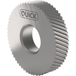 Roue moletée PM BR 30Grad 8.9x2.5x4 H7 P0.8 QUICK