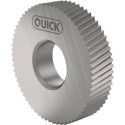 Roue moletée PM BL 15Grad 14.5x3x5 H7 P0.6 QUICK
