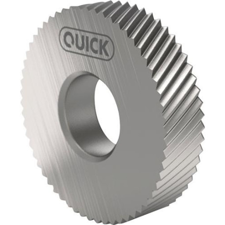 Roue moletée PM BL 30Grad 14.5x3x5 H7 P1 QUICK