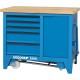 Etabli roulant 1100x652x900mm 5S.Gedore