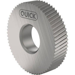 Roue moletée PM BL 15Grad 21.5x5x8 H7 P0.5 QUICK