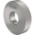 Roue moletée PM AA 21.5x5x8 H7 P2 QUICK