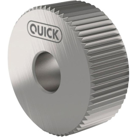 Molette PM AA 10x4x4 G7 P1 avec chanfrein QUICK