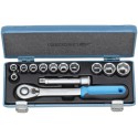 Coffret de douilles 1/2" 13 pièces 19 KMU-20 Gedore