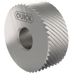 Roue moletée PM BR 45Grad 20x8x6 G7 P0.8avec chanfrein QUICK
