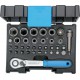 Coffret de douilles 1/4" 35 pièces 666-U-20 Gedore