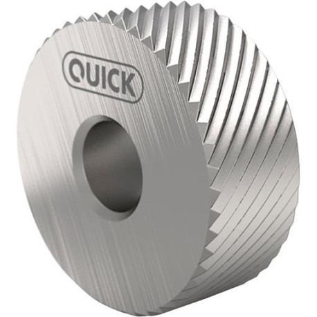 Molette PM BL 45Grad 10x4x4 G7 P0.5 avec chanfrein QUICK