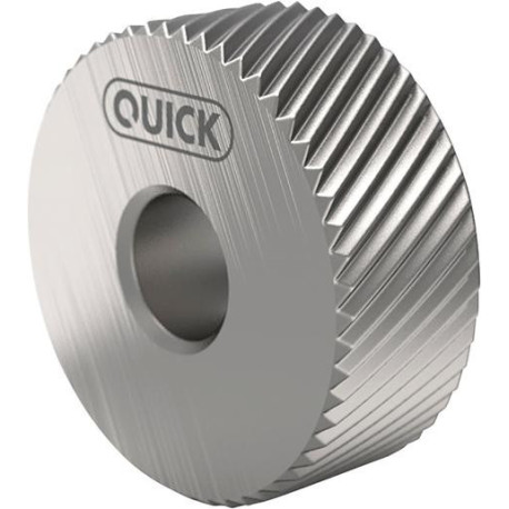 Molette PM BL 30Grad 10x4x4 G7 P0.4 avec chanfrein QUICK