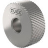 Roue moletée PM BR 30Grad 15x6x6A11 G7 P1 avec chanfrein QUICK