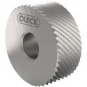 Roue moletée PM BR 45Grad 15x6x6A11 G7 P0.3 avec chanfrein QUICK