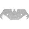 Lame crochet standard 50.7x18.7x0.65mm Paquet a 10 pièces LUTZ BLADES