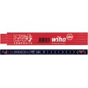 Mètre pliant Longlife Plus Composite, 2 m, métrique, Wiha
