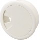 Passe-cable pour plateau de table Blanc, 72 x 60 x 21 mm (Par 10)