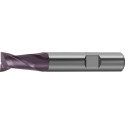 Fraise en bout courte DIN6527VHM TiALN Z2 queue HB 3mm GÜHRING