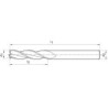 Fraises en bout extra-longues WN VHM FIRE queue HA 16mm GÜHRING