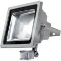 Spot avec détecteur de mouvement 12 W, argent 50 wattsW 230 volts - as – Schwabe