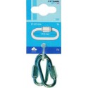 Mousqueton a vis Acier galva 4 mm (Par 10)