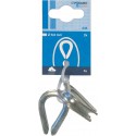 Viroles Acier galva 8mm a 2Stck. (Par 10)