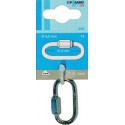 Mousqueton a vis inoxydable 6mm a 1 unité (Par 10)