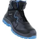 Bottes à lacets ALEX MID BLUE TWIST. S3s. Gr.48