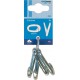 Corchet Acier galva 6mm a 2 Unités (Par 10)