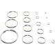 Anneau porte clés SL38/2,0 Acier durci nickel (Par 100)