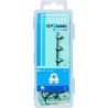 Clips cables métalliques Galv. 3mm (Par 5)