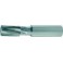 Fraise à fileter GFM en carbure monobloc, arrosage central, sans revêtement, Ø d1 : 20 mm, Pas 1,50 mm, Lames de l1 33 mm, Pour Ø filetage : 26 mm