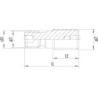 Boulon de serrage couvercle SK40-M16 S20x2 HAIMER