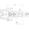 Mandrin de frettage DIN69863A A63 12.0x130mm HAIMER