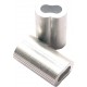Virolle alu pour cables 3,0mm Aluminium a 20 pièces.