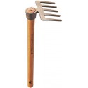 Rex-Petit rateau 5 dents avec manche 40 cm