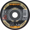 Disque à tronconner acier / inox XT70 125 x 1,0mm ger. Rhodius